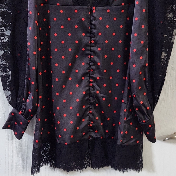 New!For Love And Lemons‎ Melrose Robe - Picture 12 of 15